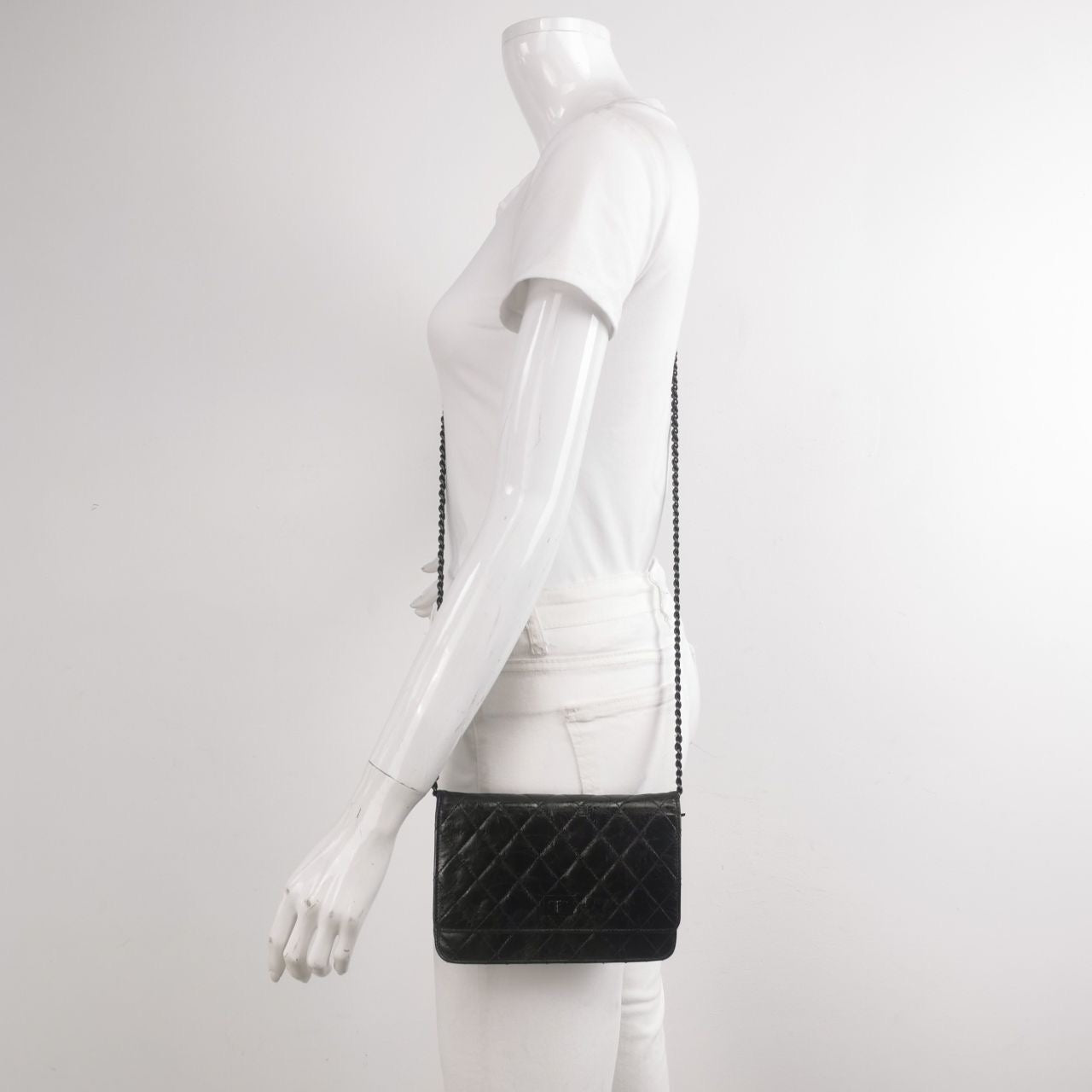 CHANEL - WOC 2.55 FULL BLACK EDITION