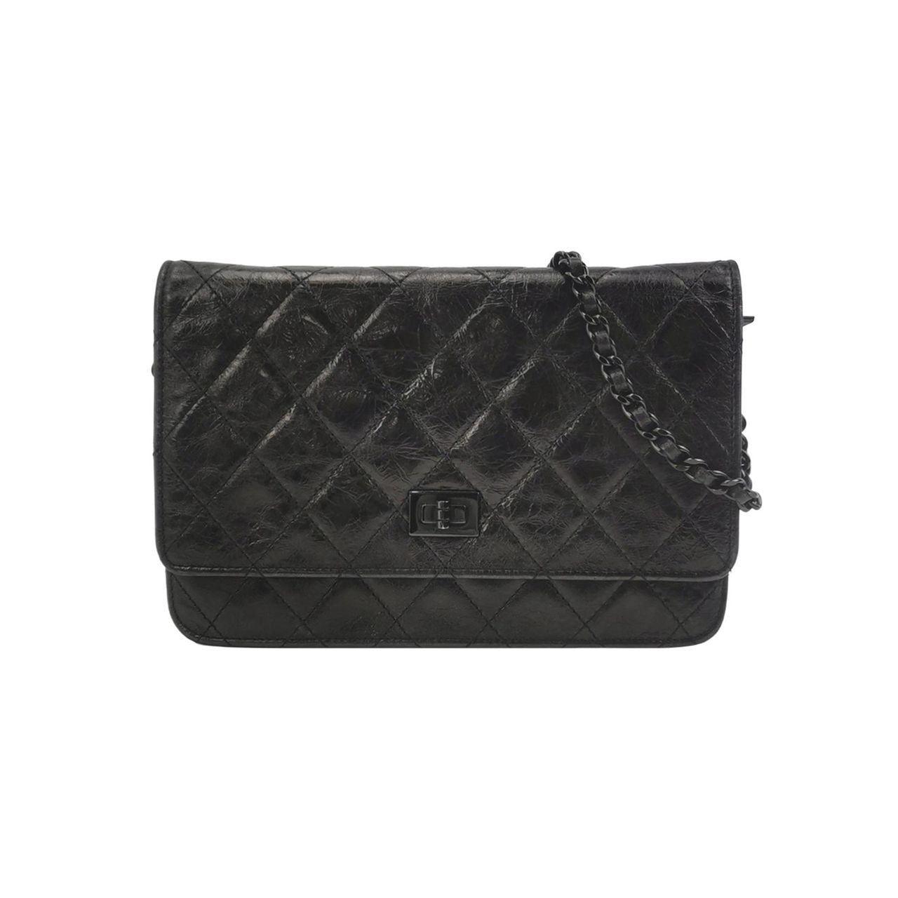 CHANEL - WOC 2.55 FULL BLACK EDITION