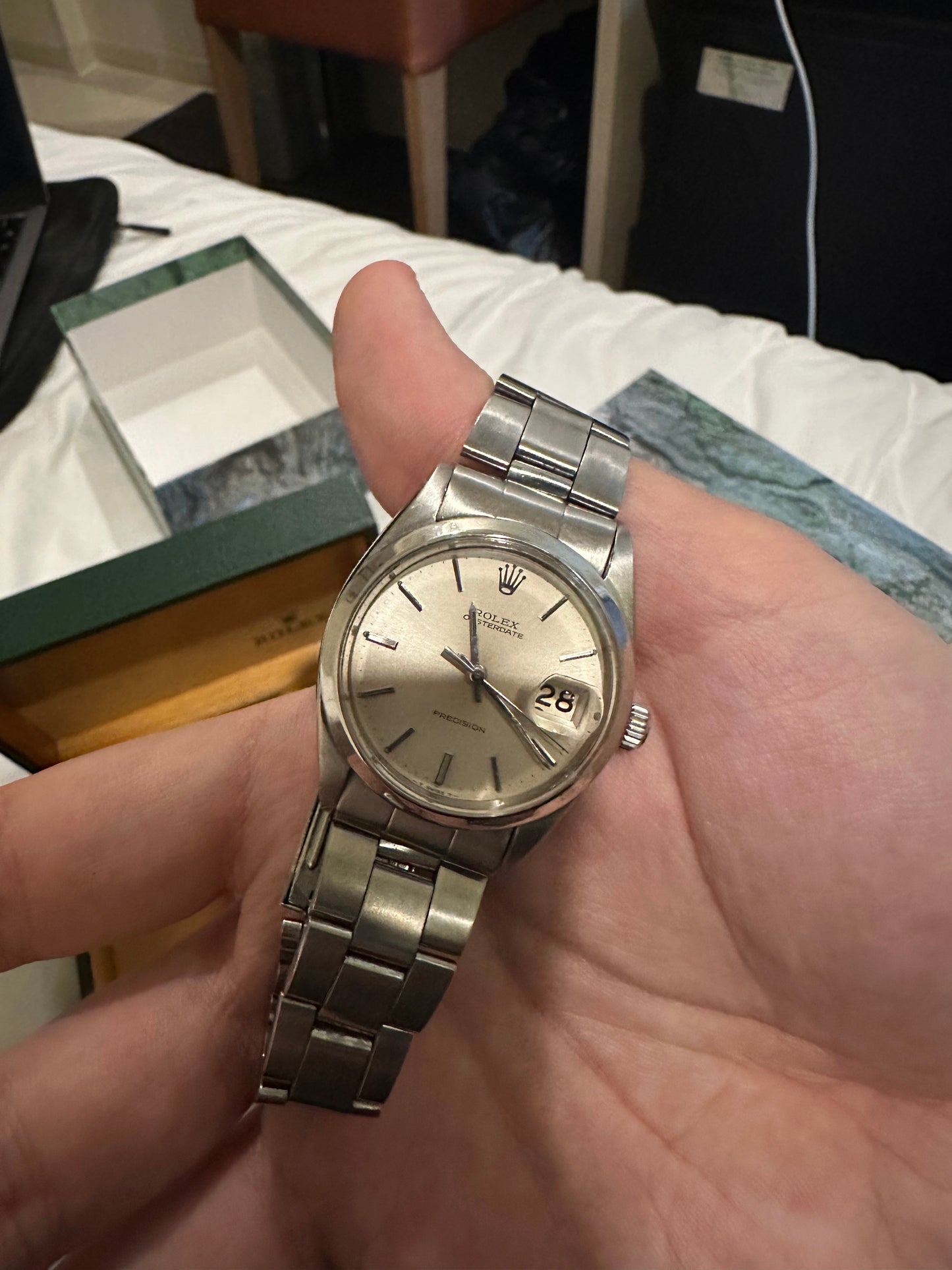 ROLEX OYSTERDATE PRECISION 6694 DE 1968