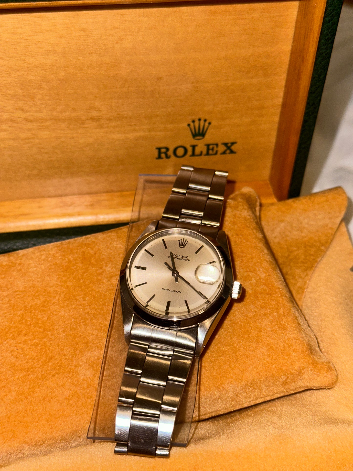 ROLEX OYSTERDATE PRECISION 6694 DE 1968