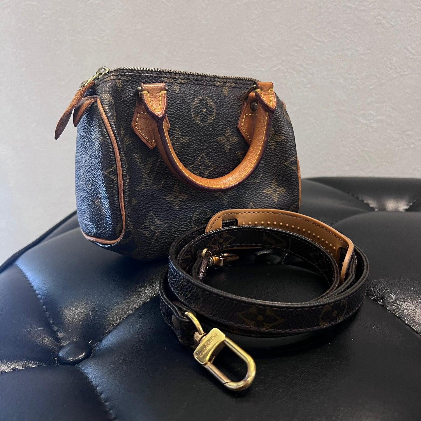 NANO SPEEDY AVEC BANDOULIERE LOUIS VUITTON